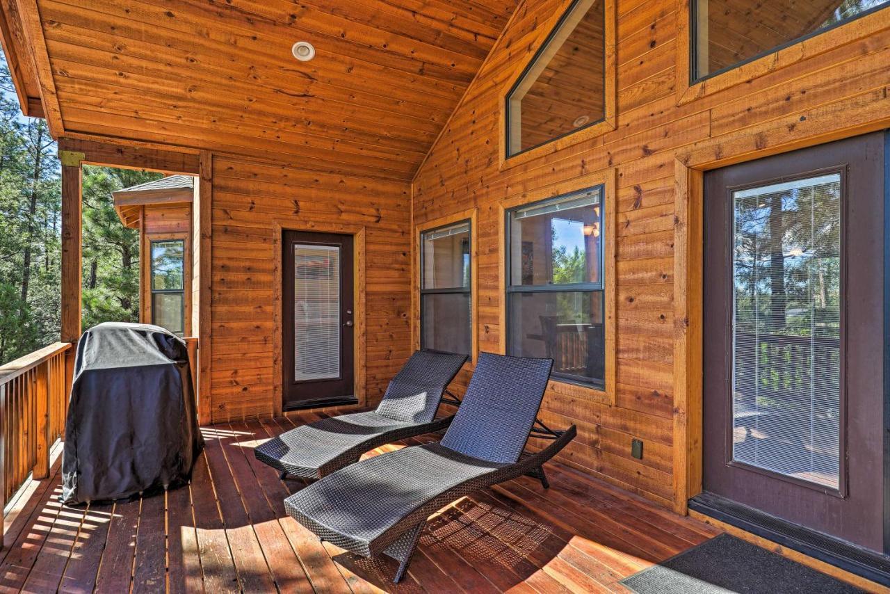Serene Lakeside Cabin With Decks And Edler Lake Views! Пайнтоп-Лейксайд Экстерьер фото