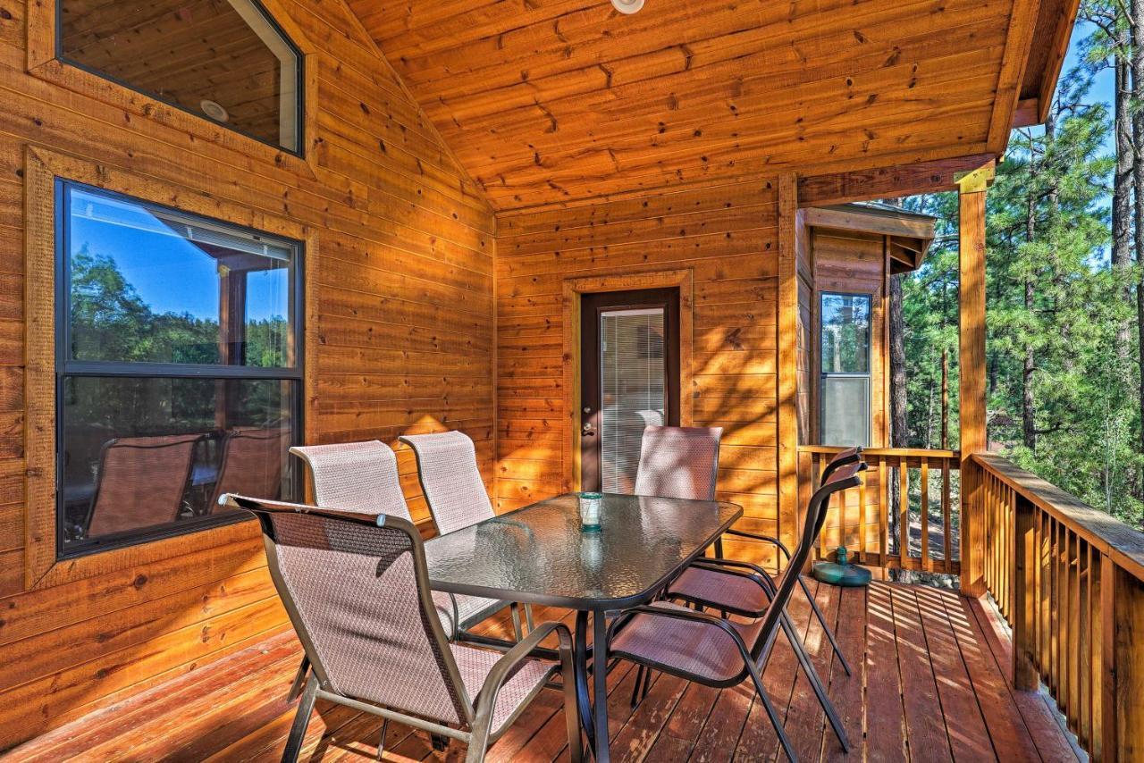 Serene Lakeside Cabin With Decks And Edler Lake Views! Пайнтоп-Лейксайд Экстерьер фото